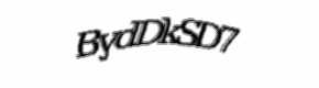 Security check image, please type the characters shown